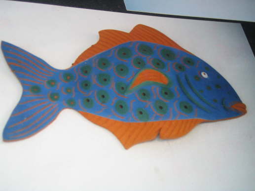 fish sconce  O17